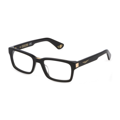 Brille  Police Vple36n origins bullet 2 col. 700y Herren Rechteckig Schwarz