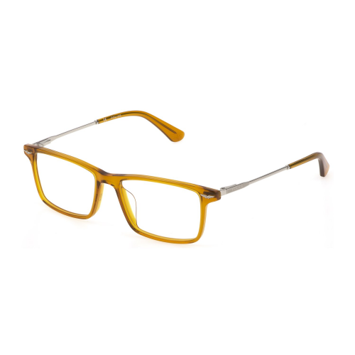 Brille  Police Vpld92 dart 1 col. 06dd Herren Rechteckig Orange