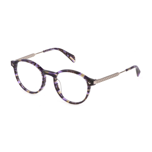 Brille  Police Vplg27 fame 3 col. 0vb9 Damen Runden Violett