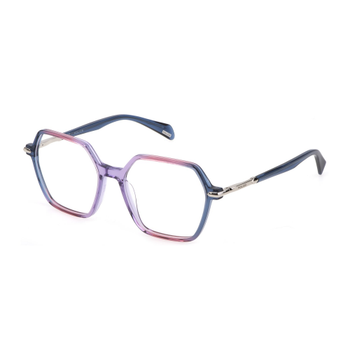 Brille  Police Vplg26 mermaid 5 col. 0xa8 Damen Geometrische Blau