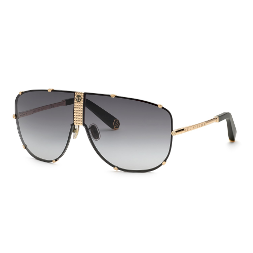 Sonnenbrillen  Philipp plein Spp075m plein stud col. 0376 Unisex Pilot Oro