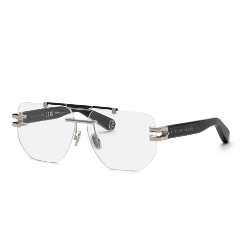 Brille  Philipp plein Vpp087m plein pleasure col. 0k07 Uomo Squadrata Palladio