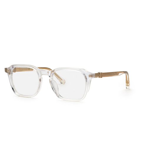 Brille  Philipp plein Vpp059m plein velvet sky taormina col. 0880 Uomo Squadrata Trasparente