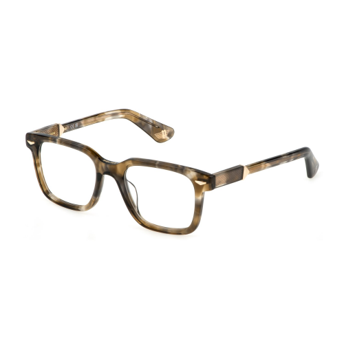 Brille  Police Vplg80 monument 2 col. 0kha Uomo Squadrata Havana