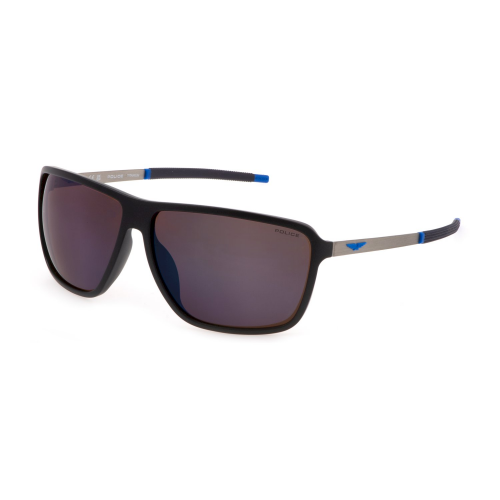 Sonnenbrillen  Police Spll15 solstice 4 col. v78b Herren Rechteckig Blau