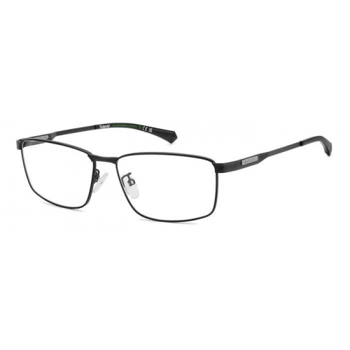 Brille  Polaroid Pld d534/g col. 003 Uomo Squadrata Nero