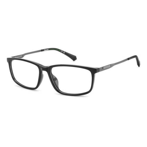 Brille  Polaroid Pld d535/g col. 807 Uomo Squadrata Nero