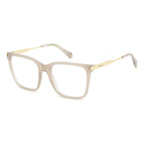 Brille  Polaroid Pld d528 col. 10a Unisex Squadrata Beige