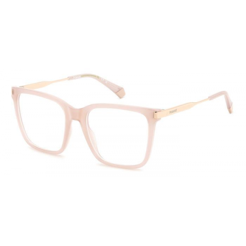 Brille  Polaroid Pld d528 col. 35j Unisex Squadrata Rosa