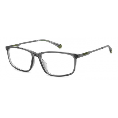 Brille  Polaroid Pld d535/g col. kb7 Uomo Squadrata Grigio