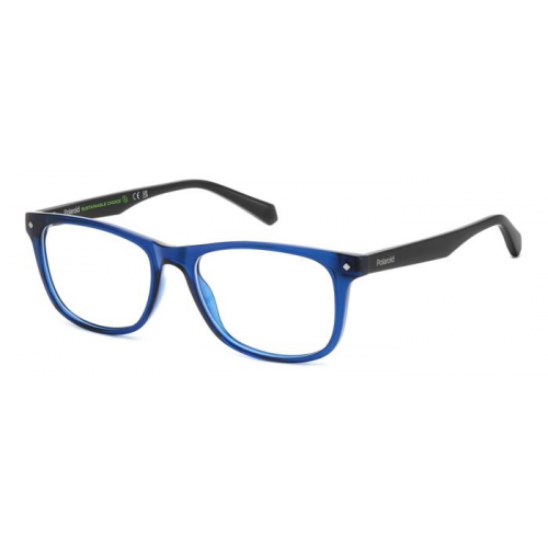 Brille  Polaroid Pld d813/t col. 9n7 Junior Squadrata Blu