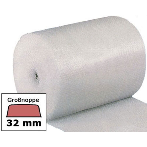 1-PACK BubbleStar+ Luftpolsterfolie großnoppig 100cm x 25m, EXTRA GROSSE NOPPEN