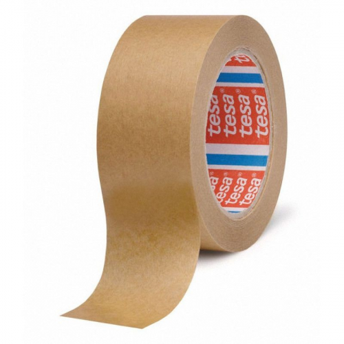 Papierklebeband tesapack 4313 lösungsmittelfrei 50mm x 50m braun