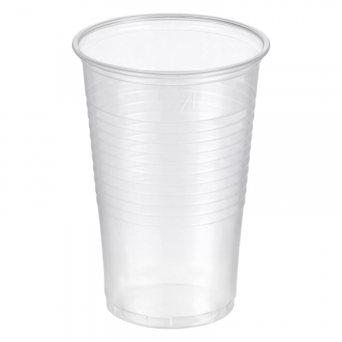 Trinkbecher transparent klar 0,2 l, 200 ml, PP, O 70 mm, 100 Stk.