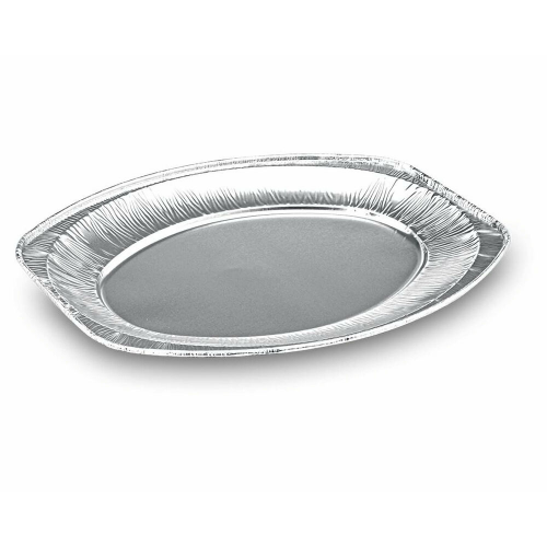 Alu-Catering-Platte, Aluminium-Partyplatte, Servierplatte 333 x 233 mm,  10 Stk.