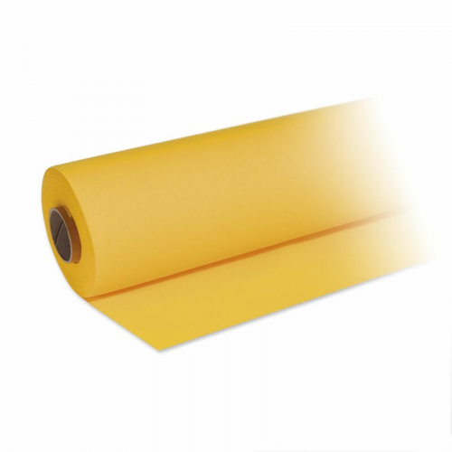 Tischdecke Tischtuch Premium Airlaid 1,2m x 25m stoffähnlich gelb