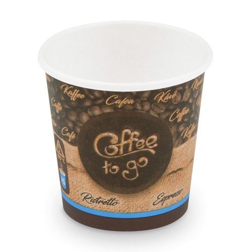 Kaffeebecher XS 'Coffee To Go' für Espresso Ristretto 80 ml 110 ml,  50 Stk.