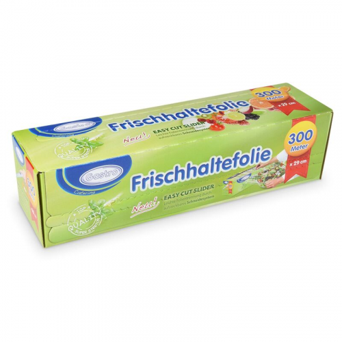 Frischhaltefolie 'Catering' aus PVC, im Spenderkarton 29 cm x 300 m