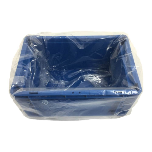 Seitenfaltensack 315x215x450mm für Kleinladungsträger KLT Eurokiste transparent