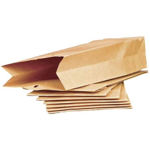 Musterbeutel Faltentaschen M 275x110x50mm | Kraftpapier 120gr. mit Lochung