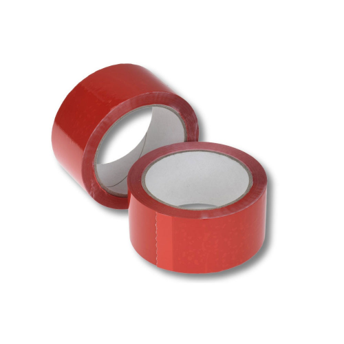 Klebeband Packband PP Acrylatkleber geräuscharm 50mm/66m, rot