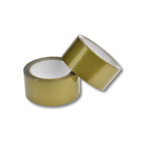 Klebeband Packband PP Acrylatkleber geräuscharm 50mm/66m, gold