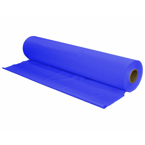 Tischtuch Tischdecke Biertischdecke LDPE blau perforiert auf Rolle 0,70 x 240m