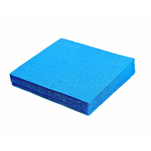 Servietten 33 x 33 cm 1/4-Falz 3-lagig blau, 20 Stk.