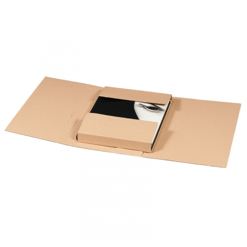 Universalverpackung 330x240mm bis Höhe 80mm zentrale Packgutaufnahme + Dreh-Fix Verschluß für A4