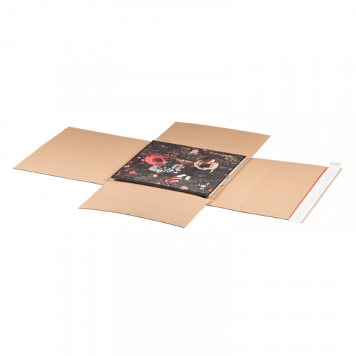 Twist-Verpackungen 330x330mm für LP's Vinyl Schallplatten Langspielplatten bis Höhe 75mm