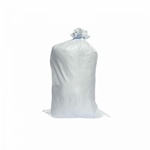 Schwerlastsack Gewebesack Hochwassersack Getreidesack Lagersack PP mit rotem Streifen 400 x 600 mm 15 kg weiss