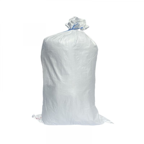 Schwerlastsack Gewebesack Hochwassersack Getreidesack Lagersack PP mit rotem Streifen 500 x 800 mm 30 kg weiss