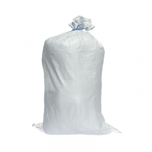 Schwerlastsack Gewebesack Hochwassersack Getreidesack Lagersack PP mit rotem Streifen 500 x 900 mm 30 kg weiss