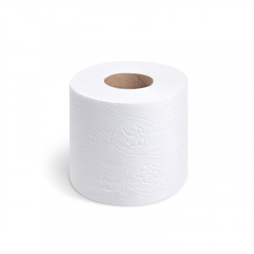 Toilettenpapier perforation 3-lagig O 12cm 28m 250 Blatt FSC-Mix,  8 Stk.