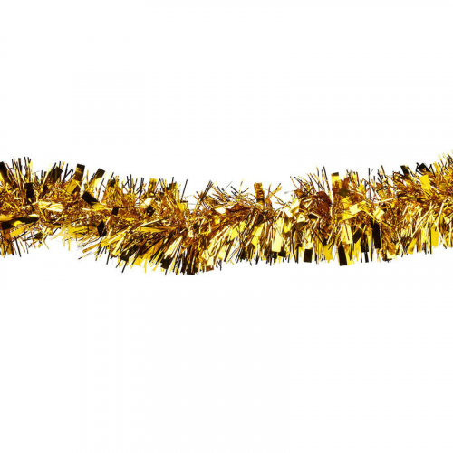 Foliengirlande gold aus PET O11cm x 2m