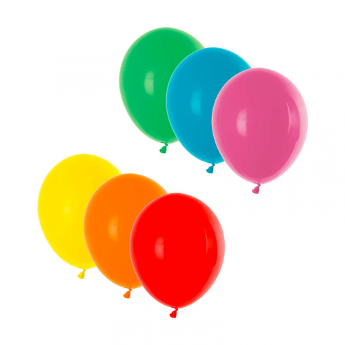 Luftballons, bunt, O18cm, 100 Stk.