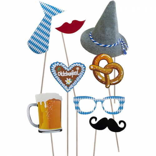 Party Props Set "Oktoberfest", 8 Stk.