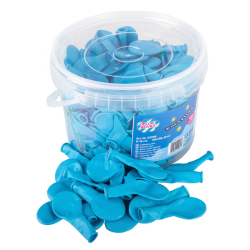 Luftballons, blau, O18cm, 500 Stk.