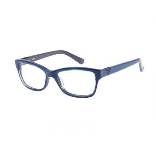 Montature da vista  Guess Gu2294 col. b24 Damen Rechteckig Blau