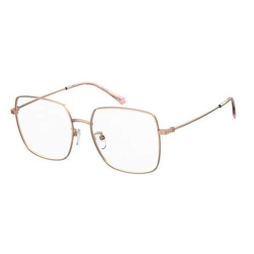 Brille  Polaroid Pld d428 / g col.  py3 Damen Rechteckig Gold