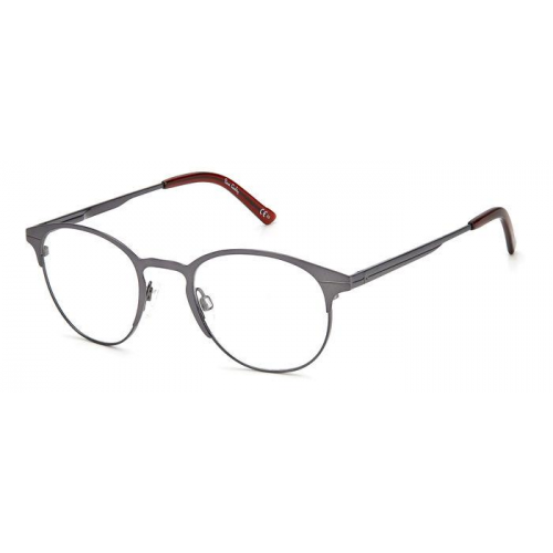 Brille  Pierre cardin Pc 6880 col. r80 Herren Runden Mattes rotguss