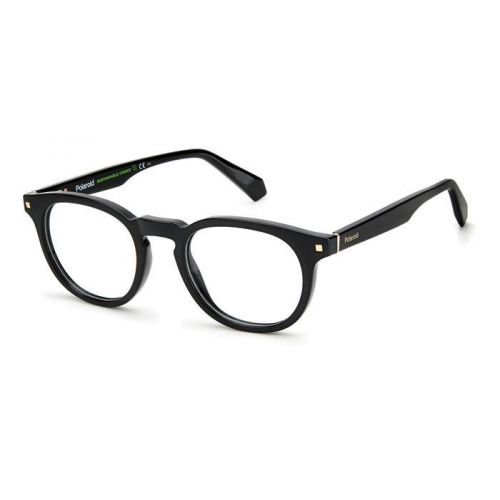 Brille  Polaroid Pld d435 col. 807 Damen Runden Schwarz