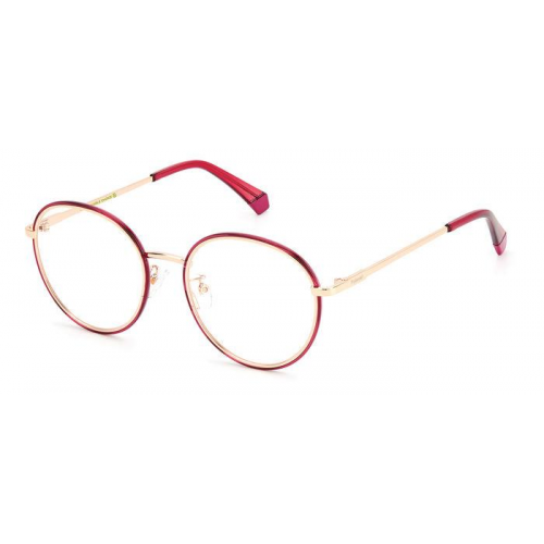 Brille  Polaroid Pld d438 / g col. ibj Damen Runden Rot