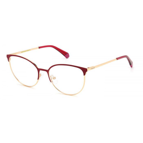 Brille  Polaroid Pld d443 col. ibj Damen Cat eye Rotes gold