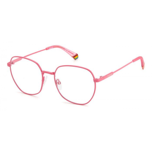 Brille  Polaroid Pld d450 col. 35j Damen Geometrische Pink