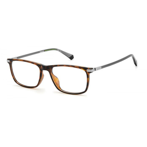 Brille  Polaroid Pld d458/g col. 086 Herren Rechteckig Havana