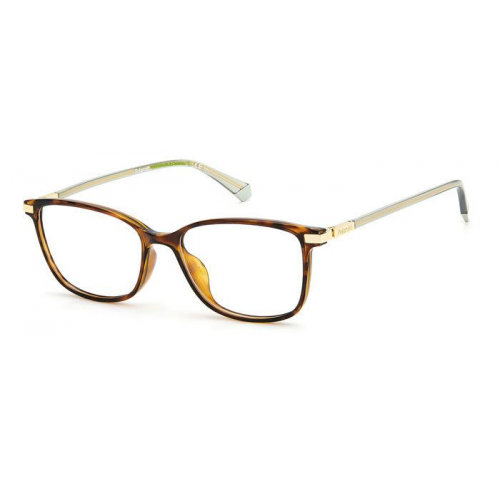 Brille  Polaroid Pld d460/g col. 086 Unisex Rechteckig Havana