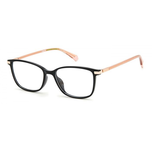 Brille  Polaroid Pld d460/g col. 807 Unisex Rechteckig Schwarz