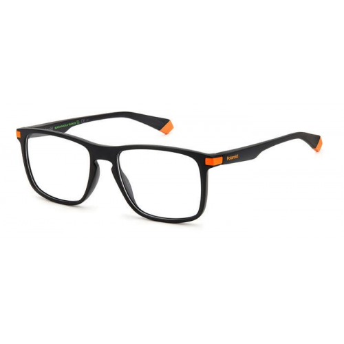 Brille  Polaroid Pld d447 col. 8lz Herren Rechteckig Schwarz / orange