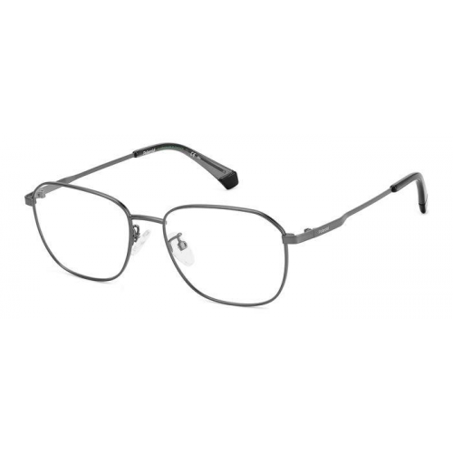 Brille  Polaroid Pld d454/g col. r80 Herren Rechteckig Mattes dunkles ruthenium